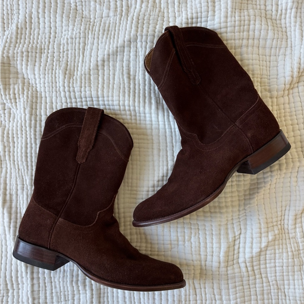 Tecovas “Shane” Mocha Suede 11.5D